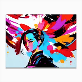 Asian Girl 19 Canvas Print