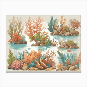 Coral Reefs Canvas Print