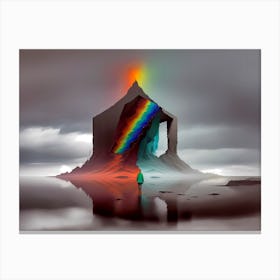 Rainbow Island 1 Canvas Print