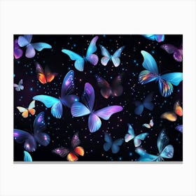 Butterfly Wallpaper 9 Canvas Print