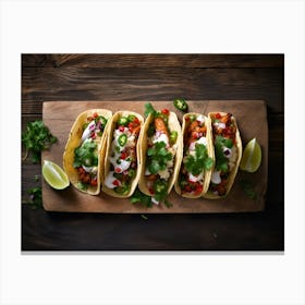 Mexican Tacos 11 Canvas Print