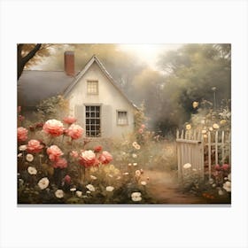 Rose Garden 1 Canvas Print