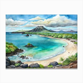 Hawaiian Beach Canvas Print