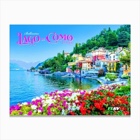 Lake Como, Italy Canvas Print