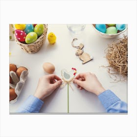 Easter Decoration Canvas Print