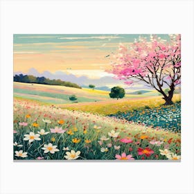 Cherry Blossoms 5 Canvas Print