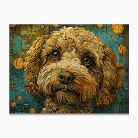 Cockapoo Fine Art Portrait 1 Canvas Print