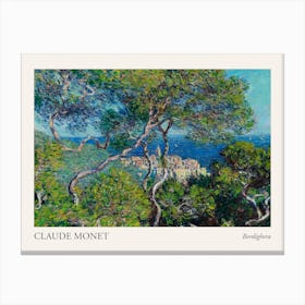 Bordighera, Claude Monet Poster Canvas Print