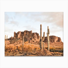 Superstition Mountains Canvas Print