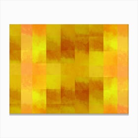 Abstract Patchwork Pattern Canvas Print