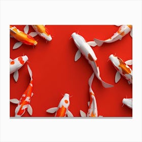 Koi Fish 10 Canvas Print