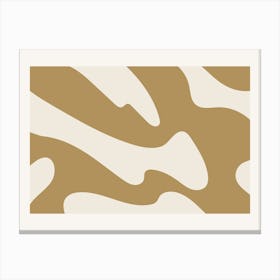 Bohemian Camouflage Canvas Print