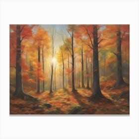 Autumn Forest 4 Canvas Print