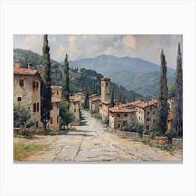 Italian Village 1 Canvas Print