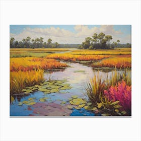 Marsh Marsh Canvas Print