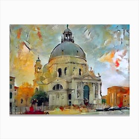 Venice Cathedral Canvas Print