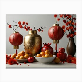 Chinese New Year 13 Canvas Print