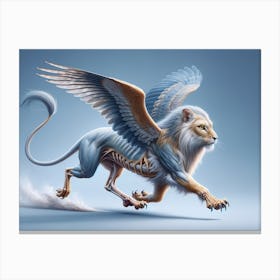 Lionbird Combination Canvas Print