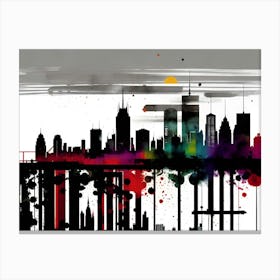 New York City Skyline 93 Canvas Print