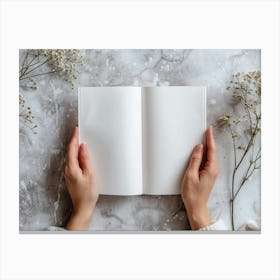 Blank Book (31) Canvas Print