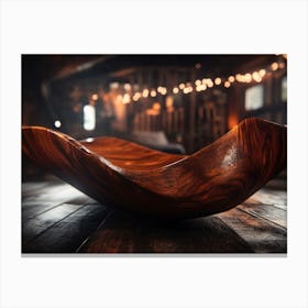 Wooden Bowl Classy Canvas Print