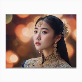 Asian Princess Canvas Print