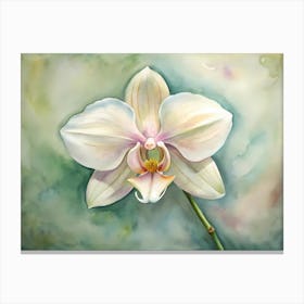 Orchid Painting Canvas Print