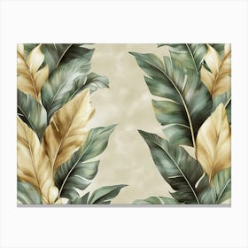 Tropical Leaves 23 Canvas Print