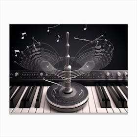 Musicsurreal Canvas Print