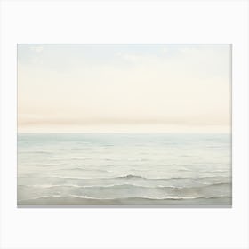 Seascape Coastal Painting Canvas Print