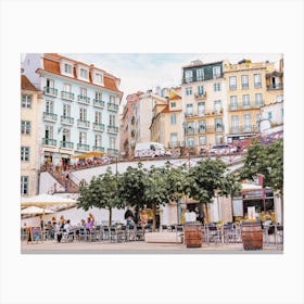 Lisbon City Center Canvas Print