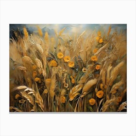 Wheat Field 2 Canvas Print