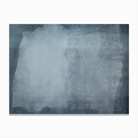 Minimal Abstract Blue Painting 2 Canvas Print