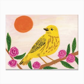 Yellow Warbler Canvas Print