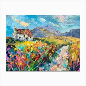 House In The Mountains 1 Canvas Print