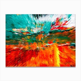 Abstract Painting, Abstract Painting, Abstract Painting, Abstract Painting Canvas Print