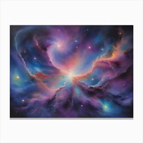 Nebula Cosmic Beauty Canvas Print