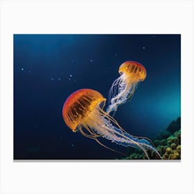 Jellyfish Canvas Print