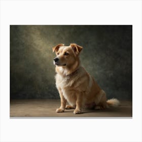 Familiar Dog Canvas Print