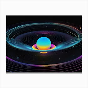 Saturn 4 Canvas Print