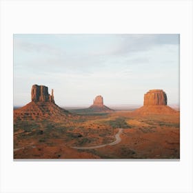 Monument Valley Scenery Canvas Print
