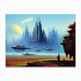 Space City 1 Canvas Print