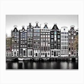 Amsterdam Canals 17 Canvas Print