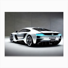 Concept Car Canvas Print