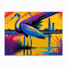 Wild Animal Illustration 7 Canvas Print