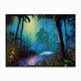 Jungle Painting Canvas Print