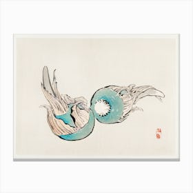 Kuwai Bulbs, Kōno Bairei Canvas Print
