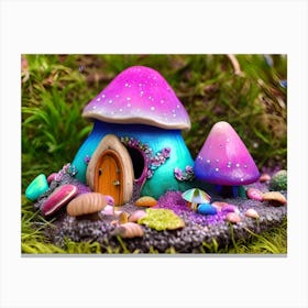 Fairy House 4 Canvas Print