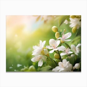 Spring Blossoms Canvas Print