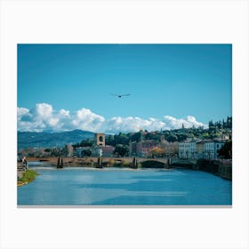 Flying Over Florence Canvas Print